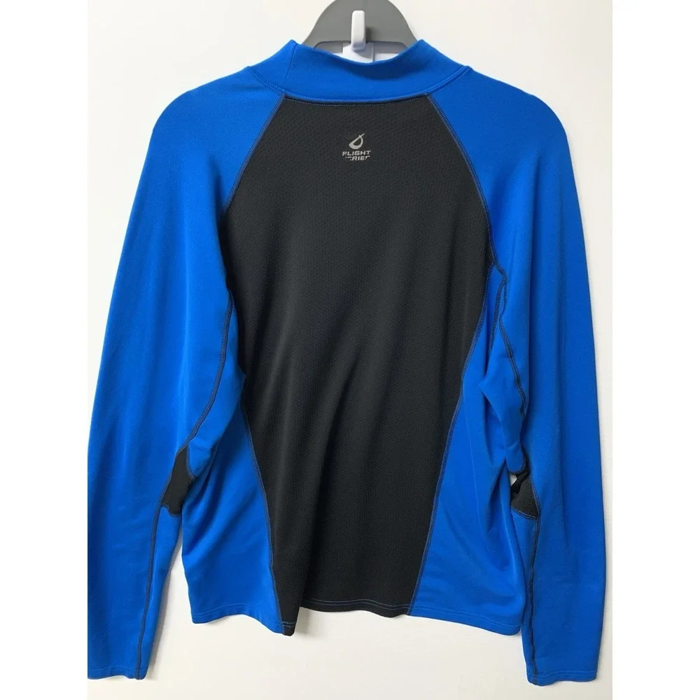 The North Face Flight Series Men Long Sleeve Performance Shirt Blue L Vaporwick